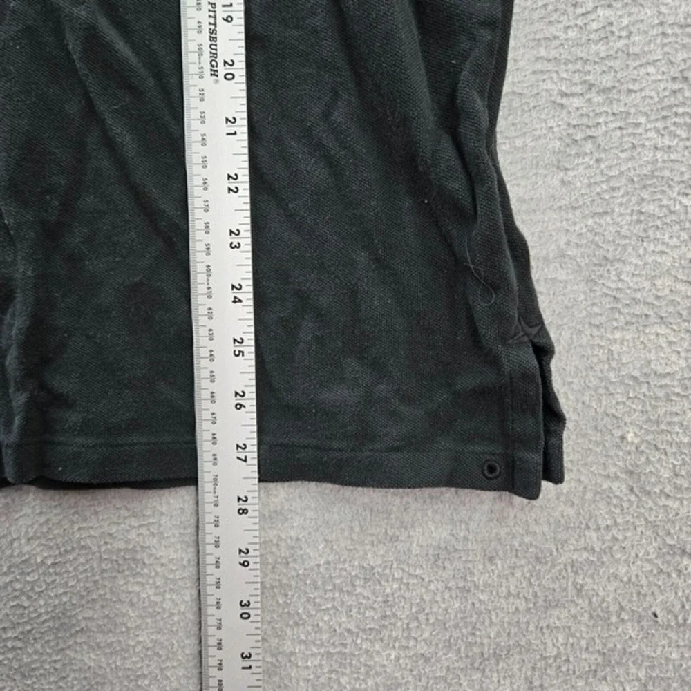 Polo By Ralph Lauren‎ Men Polo XL Black Custom Fit Short Sleeve Logo